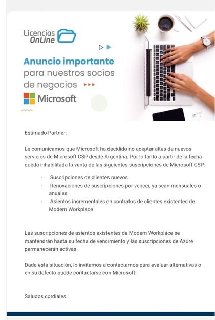 El aviso que le llegó a Cabase