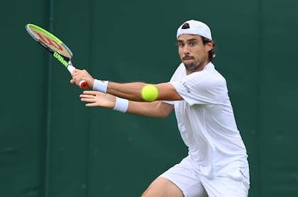 El bahiense Guido Pella se despidió en la primera ronda de Wimbledon.