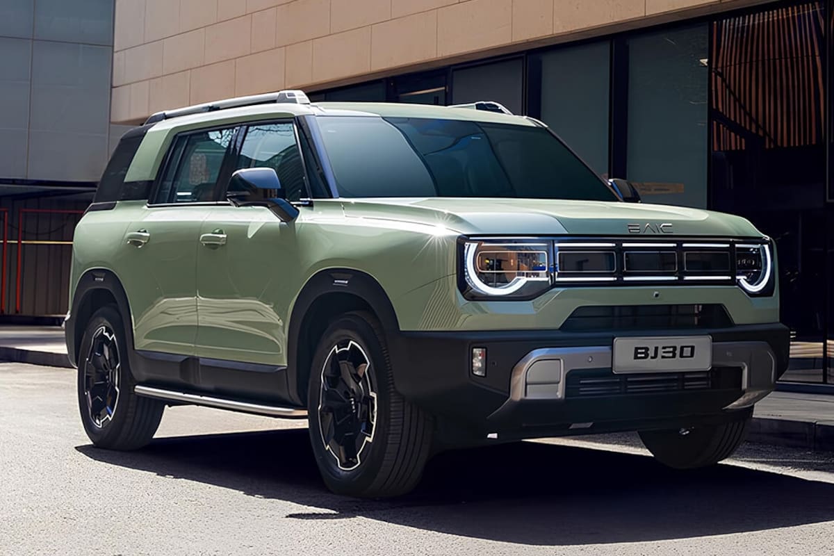 El BAIC BJ30 es el modelo chino más vendido de la Argentina hasta el momento