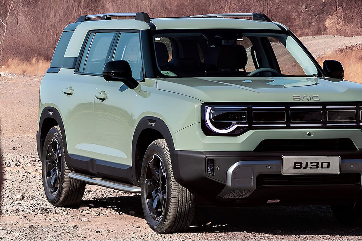 El BAIC BJ30 es el modelo chino más vendido de la Argentina hasta el momento