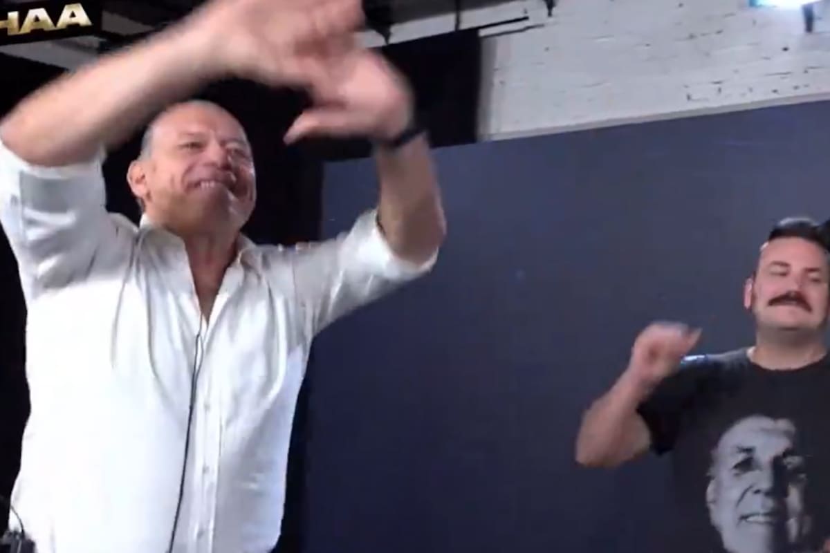 El baile de Sergio Berni en un canal de streaming