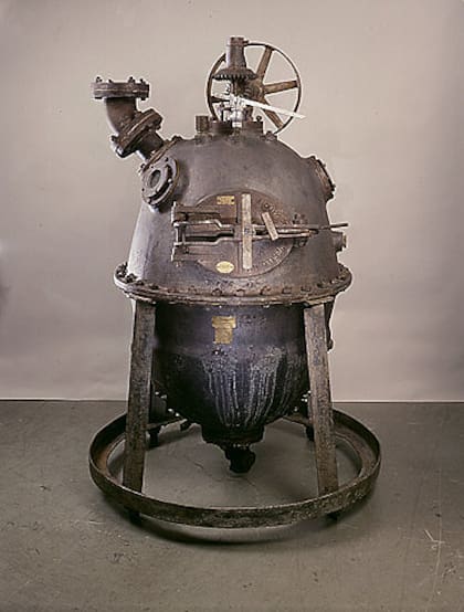 El Bakelizer original, utilizado por Baekeland y sus colaboradores entre 1907 y 1910 para desarrollar la baquelita