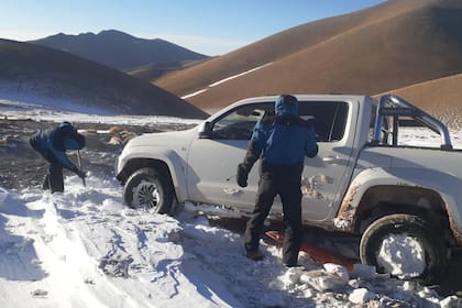 El Balcón del Pissis está ubicado a más de 4700 metros sobre el nivel del mar