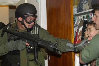 El balsero Elian Gonzalez