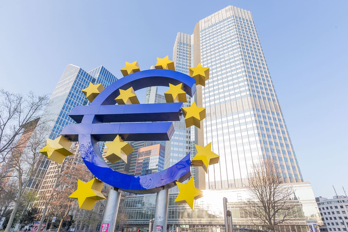 El Banco Central Europeo no modificó en la última semana su política cambiaria