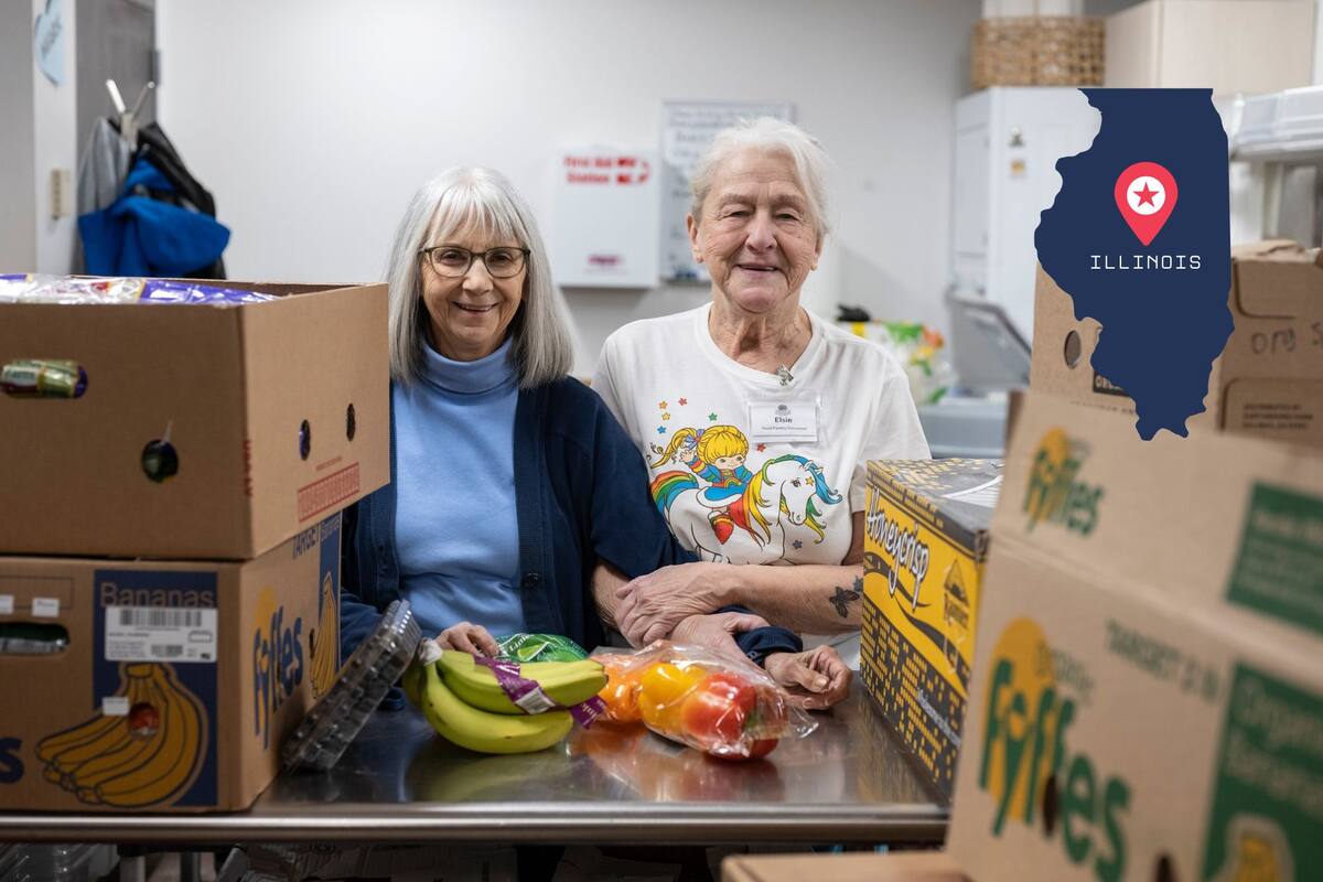 El Banco de Alimentos de Chicago, Illinois, cuenta con una red de despensas y programas de entrega de comestibles (Facebook/Greater Chicago Food Depository)
