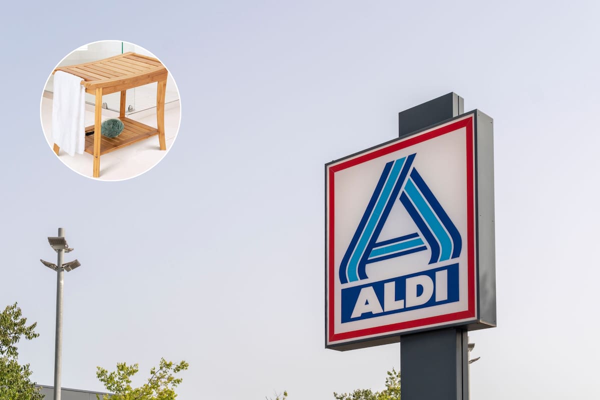 El banco de ducha de Aldi cuesta solo US$19,99, más económico que en Amazon, Home Depot y Walmart