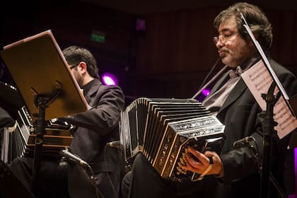 El bandoneonista Julio Pane