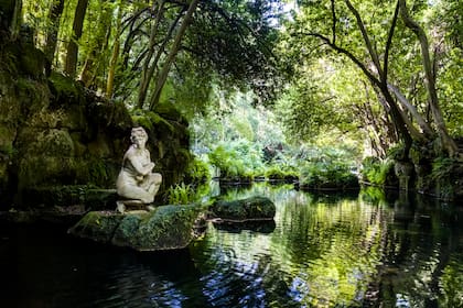 El Baño de Venus, en el parque de los Giardini Reali, perteneciente al Palacio Real de Caserta