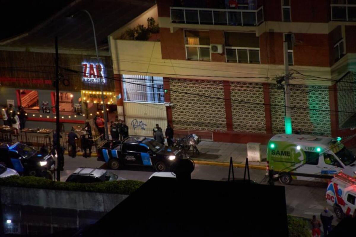El bar de San Miguel después del incendio