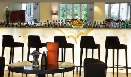 EL bar del hotel.