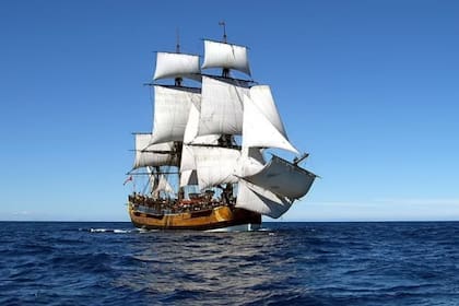 El barco capitaneado por Cook tiene mucha historia (Foto: The Sun)