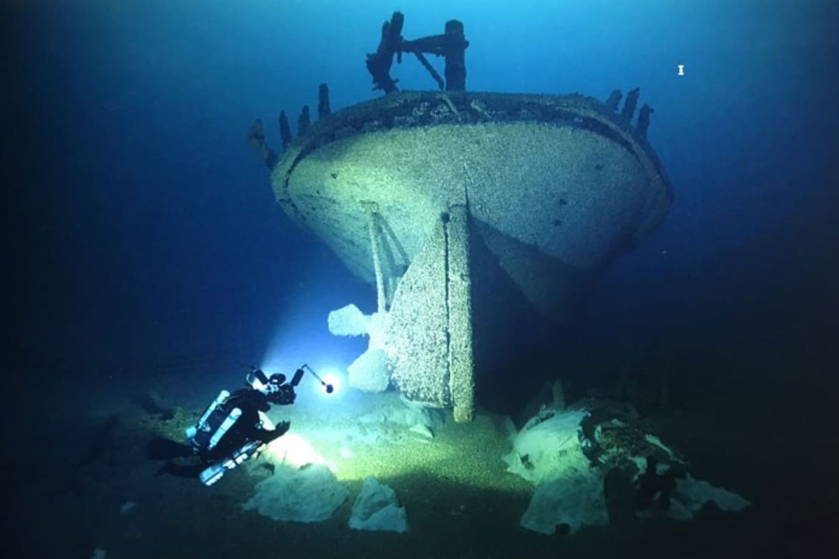 El barco Lac La Belle se encontró luego de 150 años hundido (Shipwreck World)