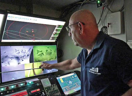 El barco se halla a 1,8 kilómetros de profundidad
