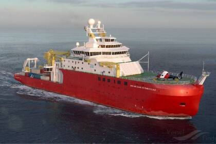 El barco Sir David Attenborough está equipado para hacer investigaciones ambientales