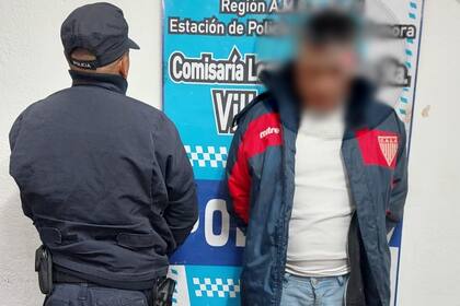 El barrabrava estaba atrincherado en su casa