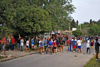 El barrio conmocionado por el caso