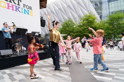 El barrio de Manhattan organiza actividades artísticas y culturales para toda la familia (Facebook/Hudson Yards New York)