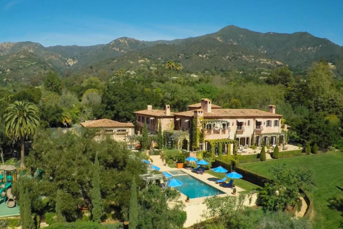 El barrio de Montecito se caracteriza por ofrecer propiedades de máxima privacidad protegidas por las laderas de las montañas de la zona