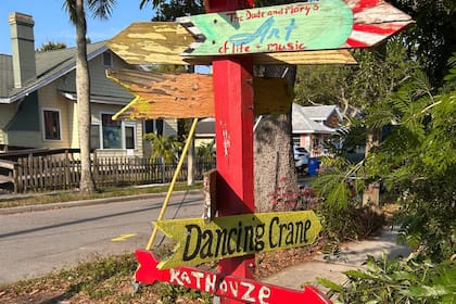 El barrio de Village of the Arts es conocido por estar habitado por artistas