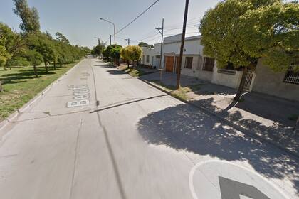 El barrio donde fue baleado un joven en el ojo presuntamente por la ex pareja de su novia