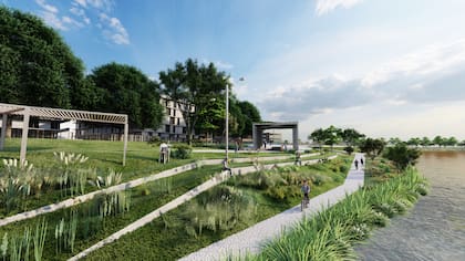 El barrio estará rodeado por el Río Reconquista y el Arroyo Berro