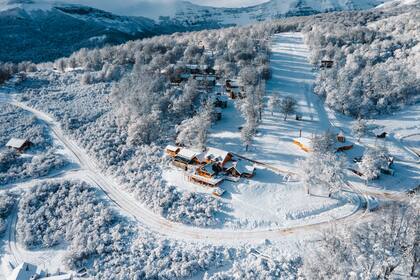 El barrio Las Pendientes donde se encuentra el proyecto tiene dos pistas de esquí propias