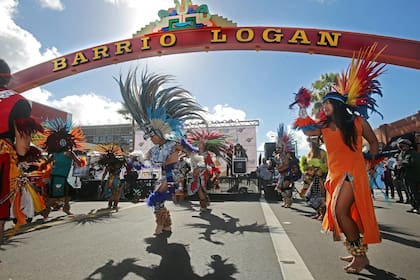 El Barrio Logan, San Diego, California, cuenta con una riqueza cultural hispana muy grande