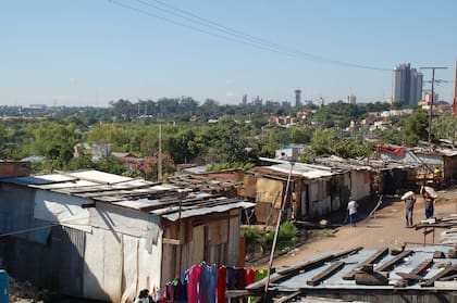 El barrio popular La Chacarita