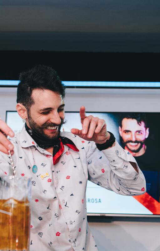 El bartender Pablo Zitarosa en el Mundial de Coctelería World Class Sao Paulo 2023
