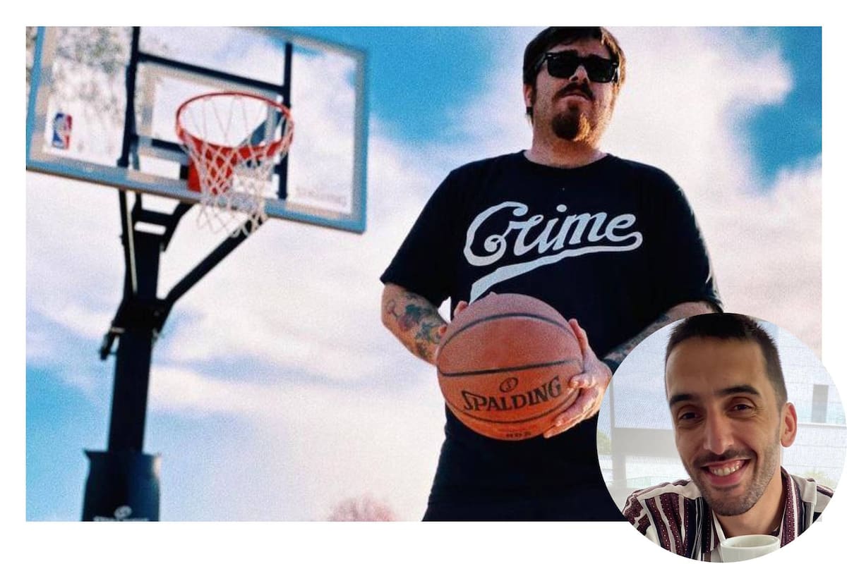 El base de la NBA apreció un detalle en una foto del humorista