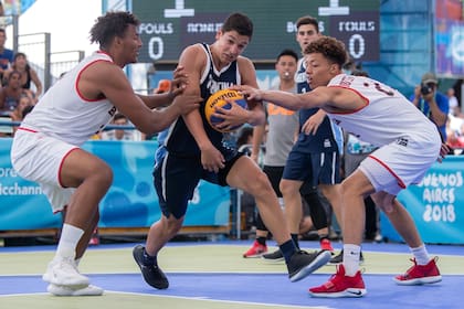 El básquet 3x3, una de las grandes atracciones