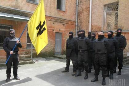 El batallón de Azov (Twitter)