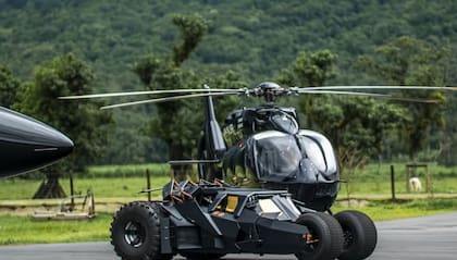 El batcopter costó 13 millones de dólares a Neymar (IG @neymarjr)