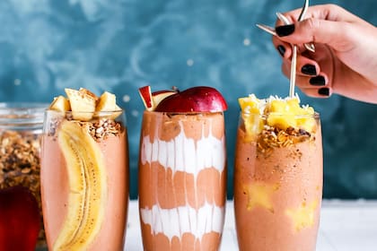 El batido de banano y avena ayuda a reducir los calambres musculares (Foto de carácter ilustrativo: Unsplash)