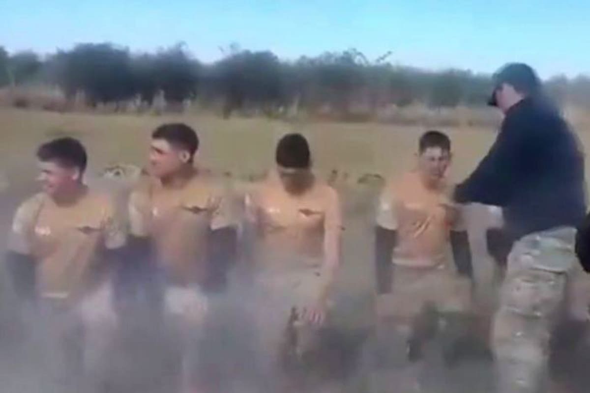 El "bautismo" con cal viva a paracaidistas del Ejército en Córdoba fue el 14 de mayo.