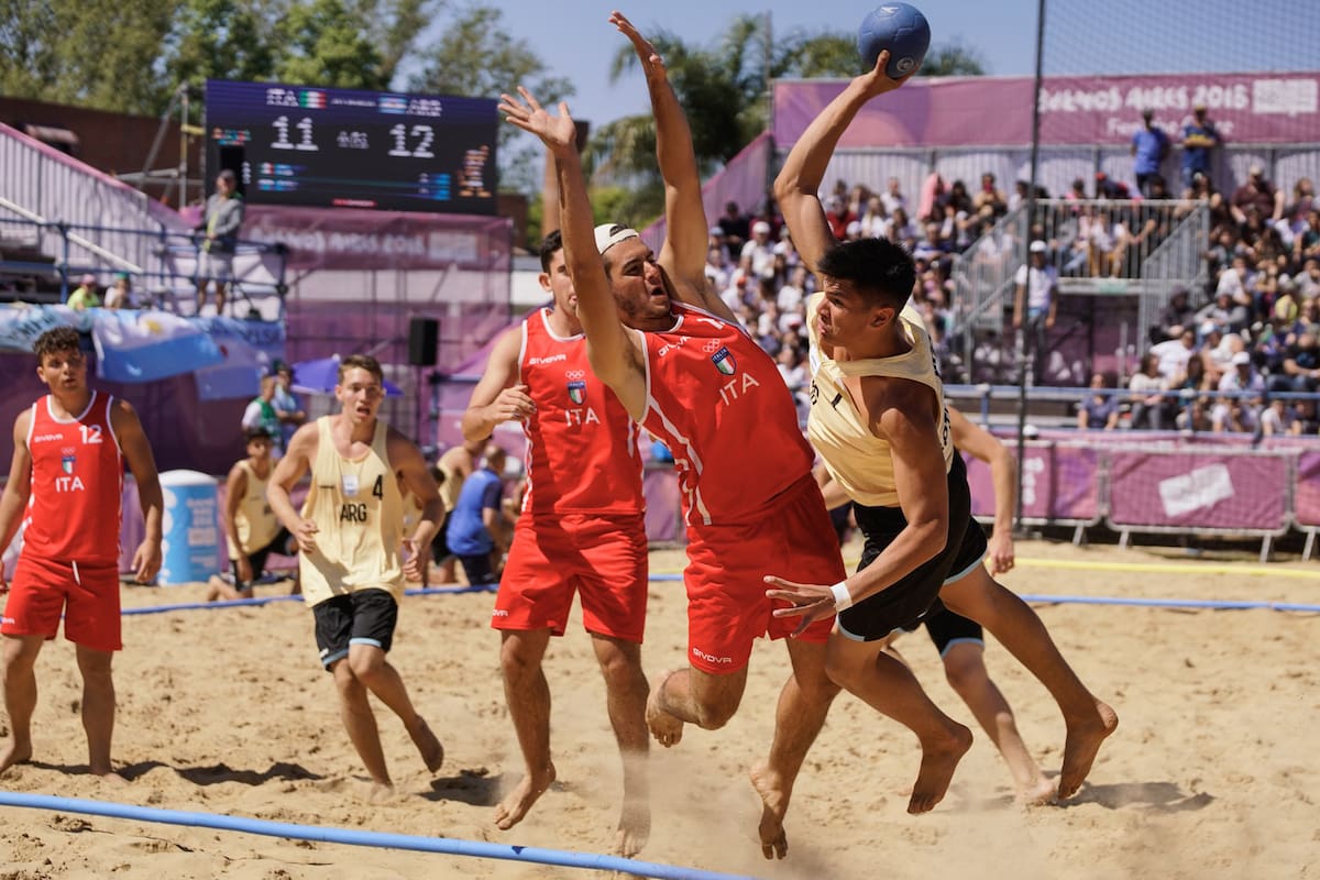 El beach handball es furor en los Juegos Olímpicos