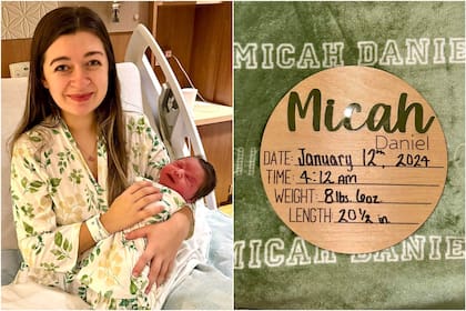 El bebé fue nombrado Micah Daniel, sin embargo, recibió un curioso apodo