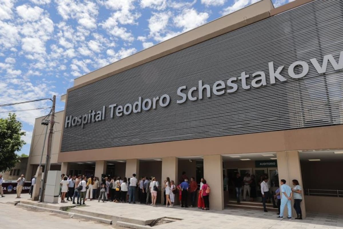 El bebé fue trasladado al Hospital Teodoro Schestakow, pero no sobrevivió