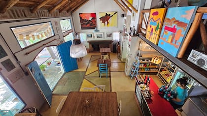 El bello salón de La Tasca.