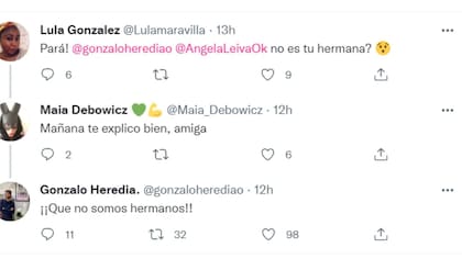 El beso de Gonzalo Heredia y Ángela Leiva que causó polémica en las redes