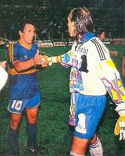 El Beto y el Mono con los famosos halcones y palomas