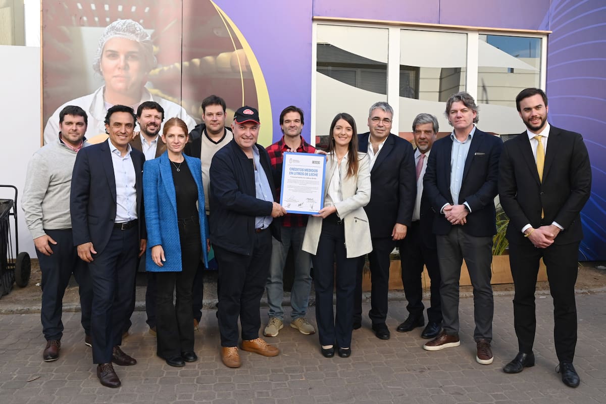 El BICE otorgó el primer crédito medido en litros de leche