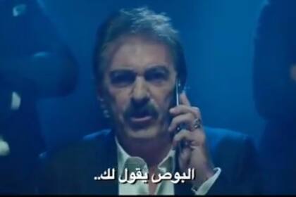 El Bigotón La Volpe, en su rol actoral como nuevo asesor del Pyramids FC, de Egipto