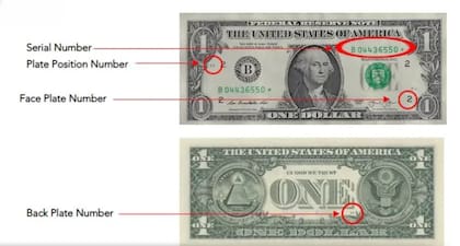 El billete de dólar debe coincidir con su par para que tenga un valor relativamente alto