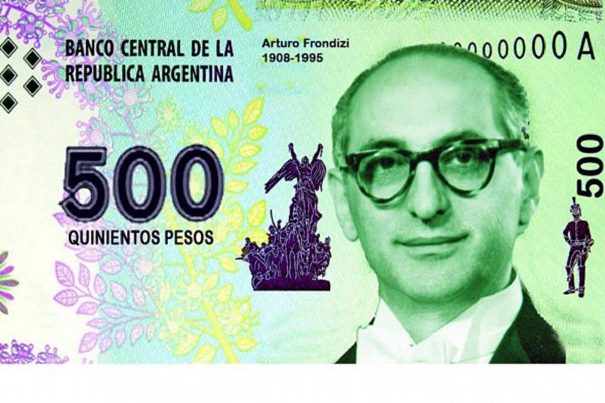 El billete de $500 que propusieron los jóvenes del Pro