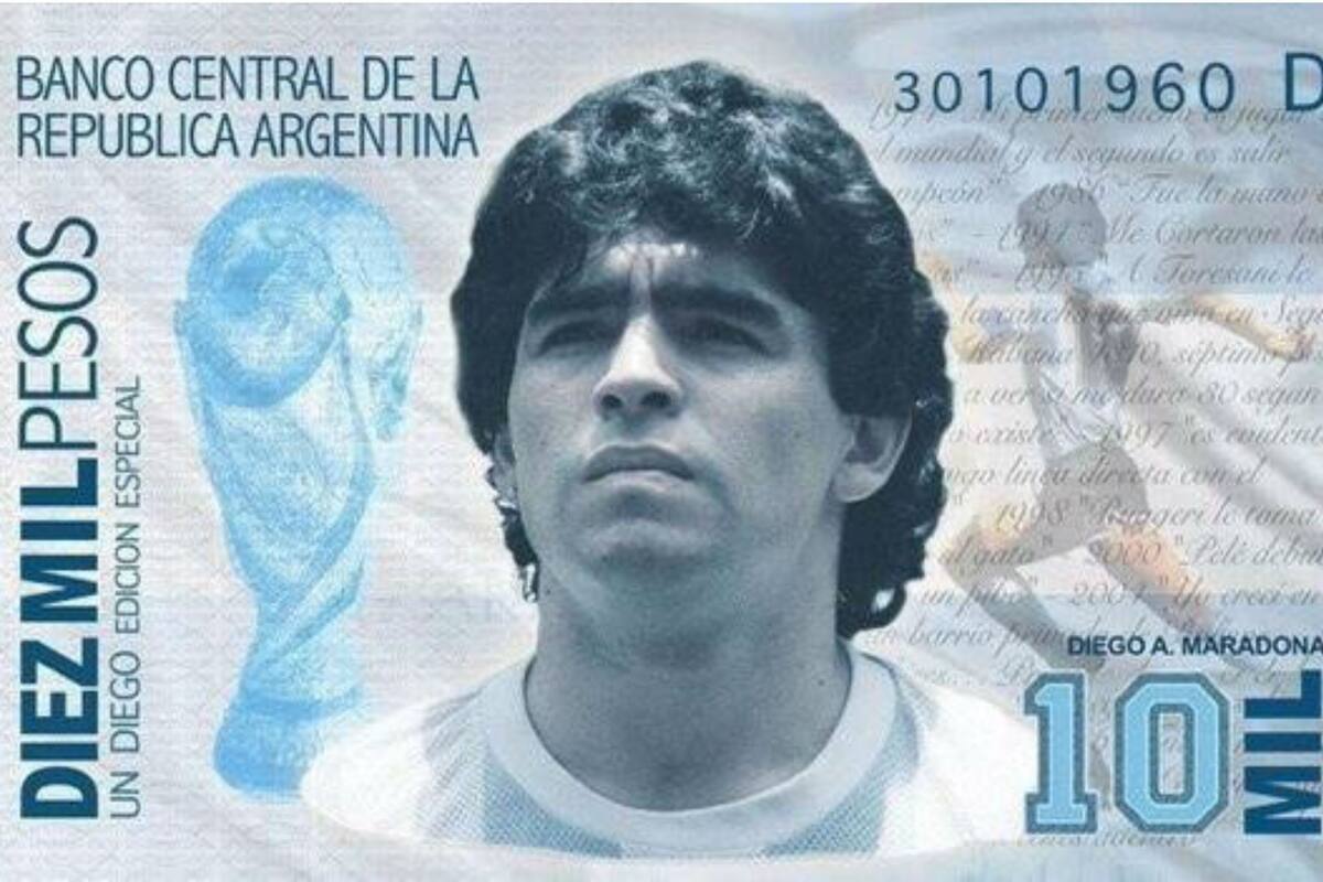 El billete que diseñaron algunos fanáticos para viralizar la iniciativa