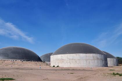 El biodigestor de ACA, en Yanquetruz, San Luis