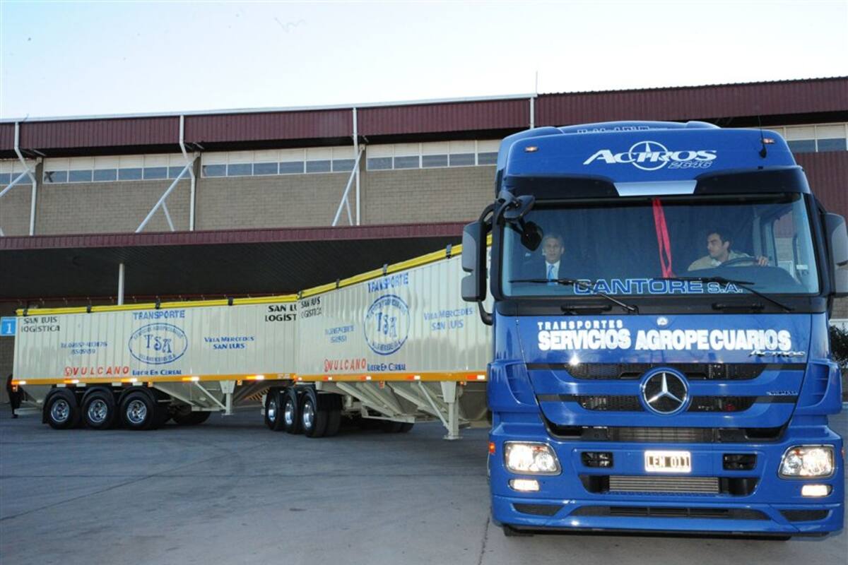 El bitren recorre la Zona de Actividades Logísticas de San Luis