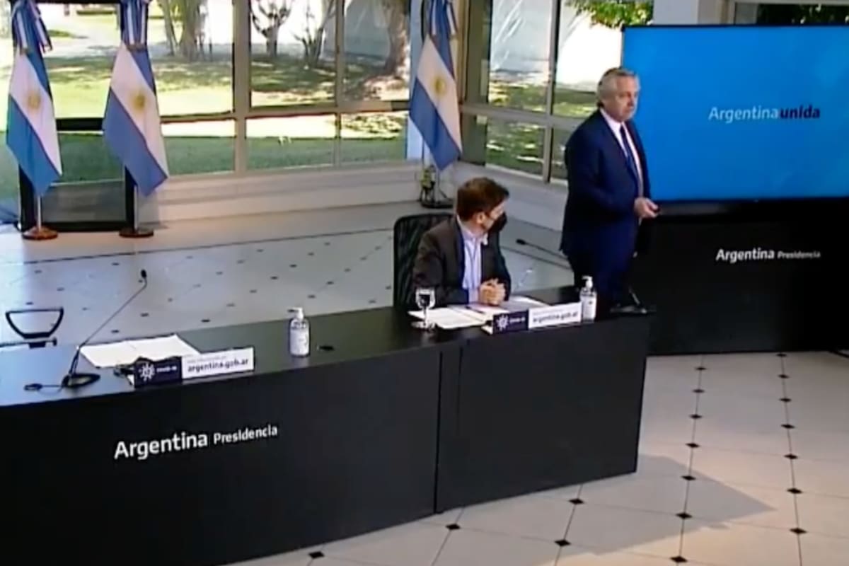 El blooper de Alberto Fernández